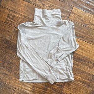 Super soft grey high color sweater from Lulu.